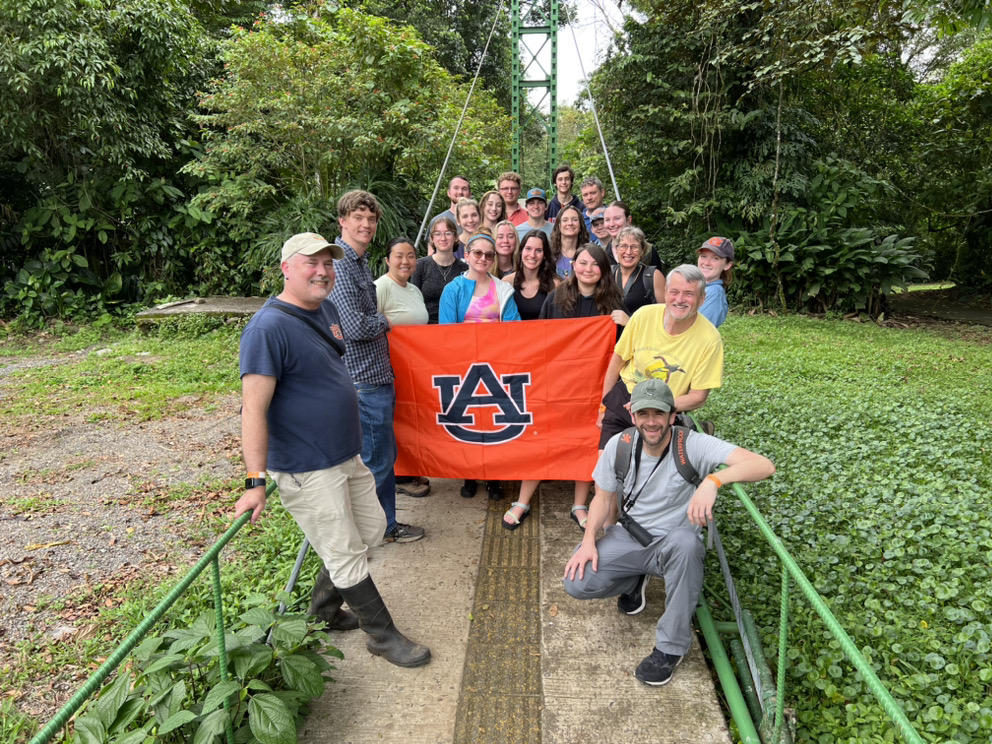 Biological Sciences Study Abroad Program visits Costa Rica during Spring Break 2023