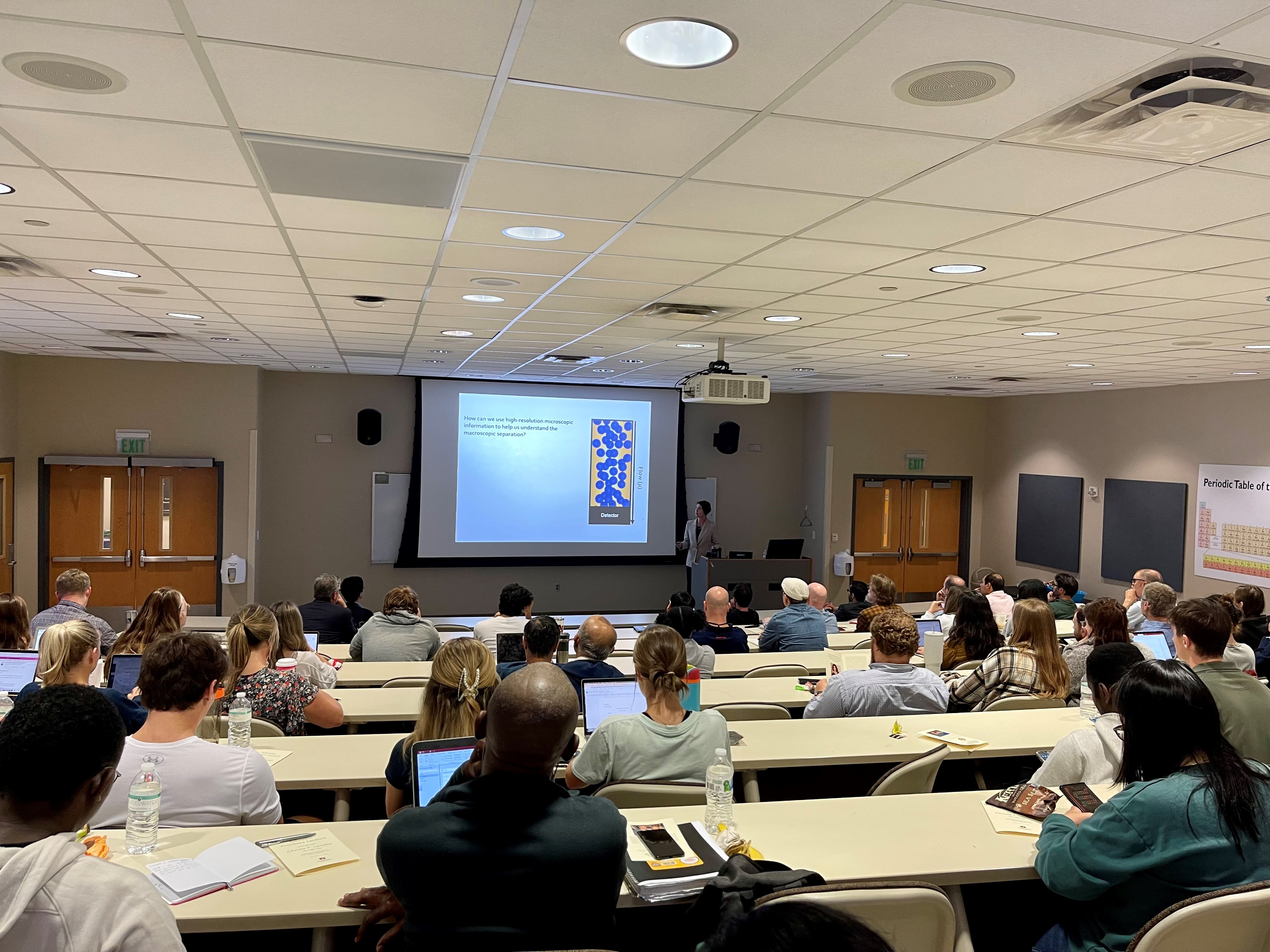 The lecture took place in SCC 115.