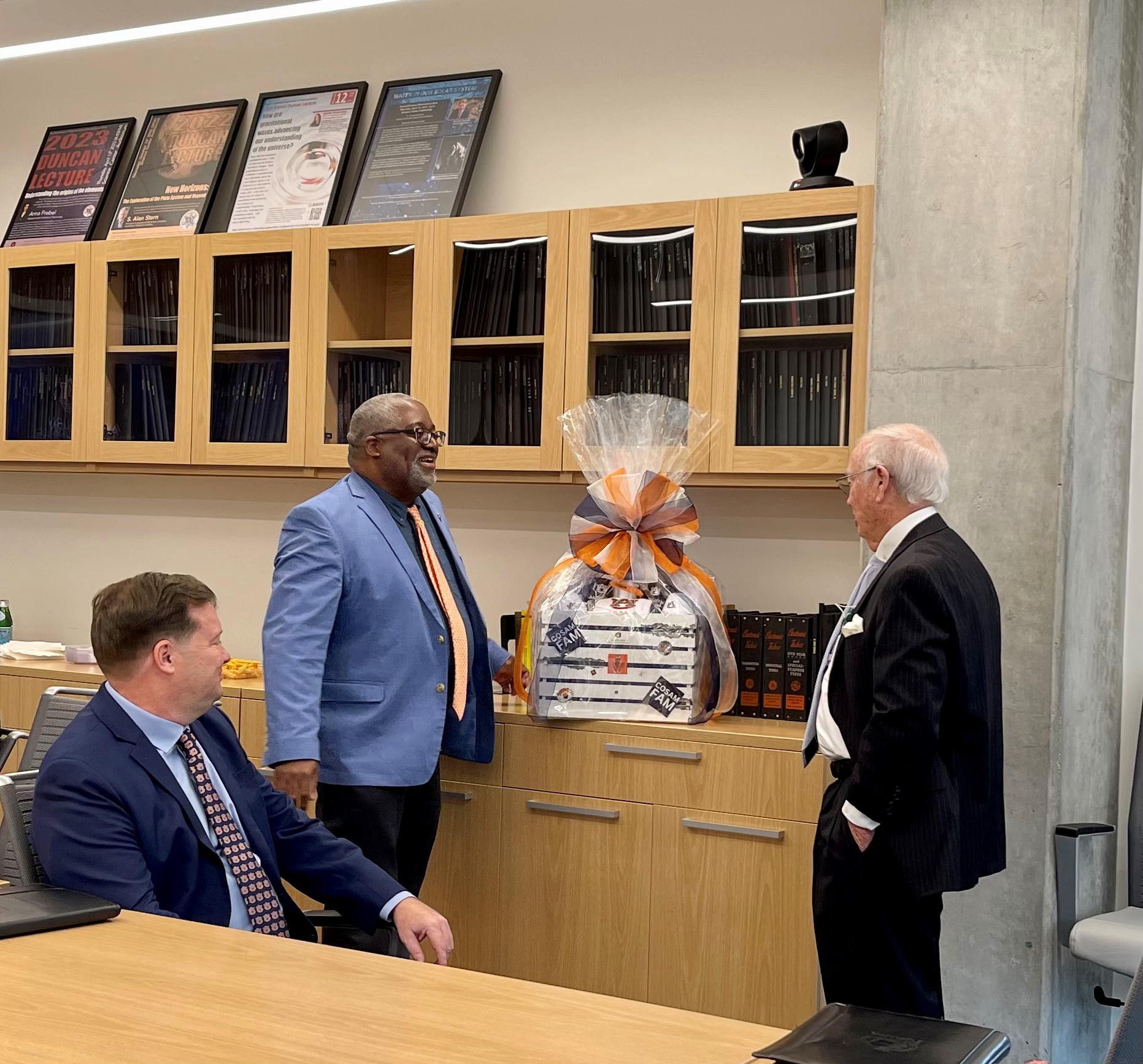 Dean Thomas shares impactful and bold accomplishments of COSAM with Auburn Trustee