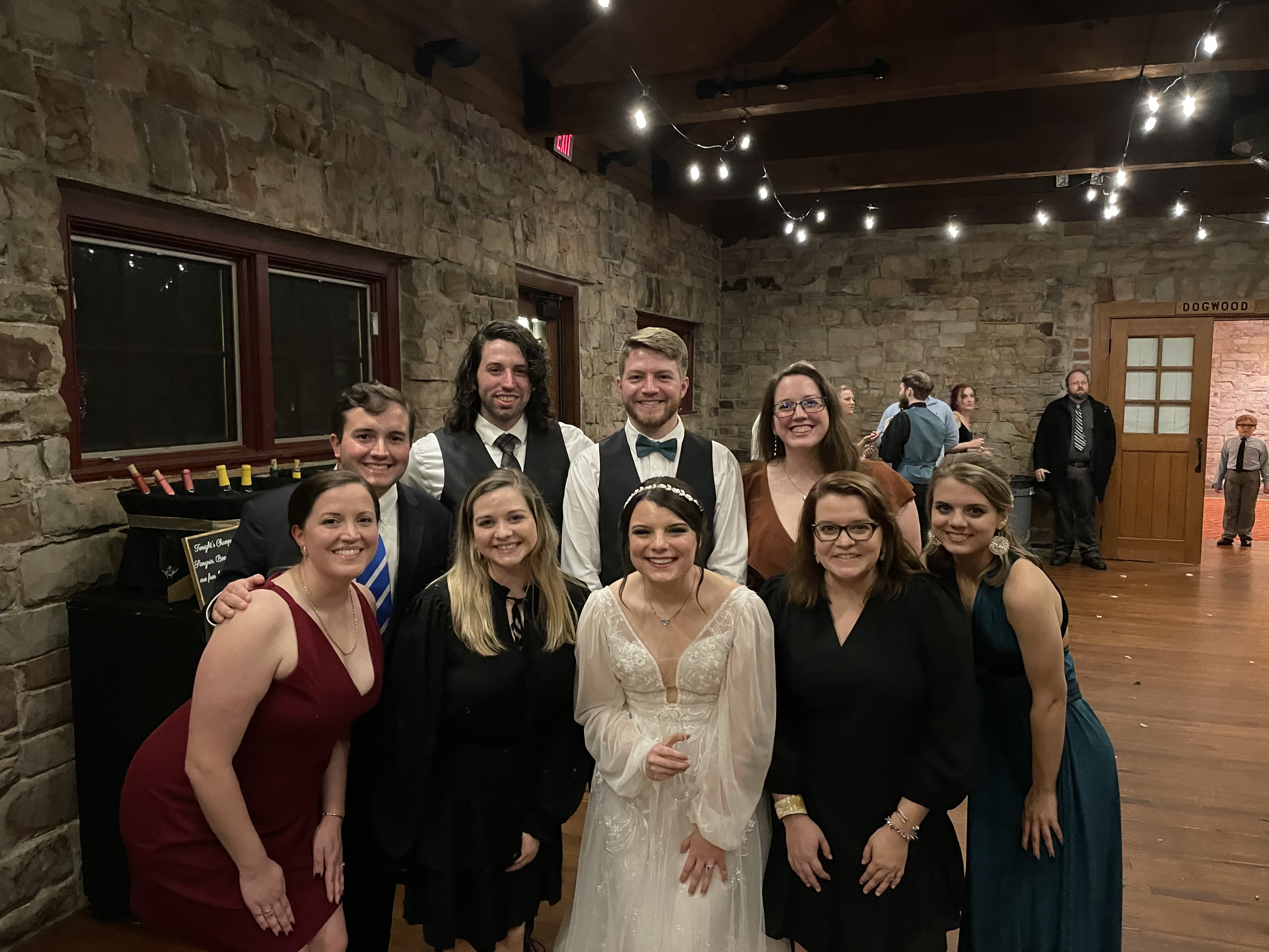 Alyssa Jorda enjoying a special event with her family.