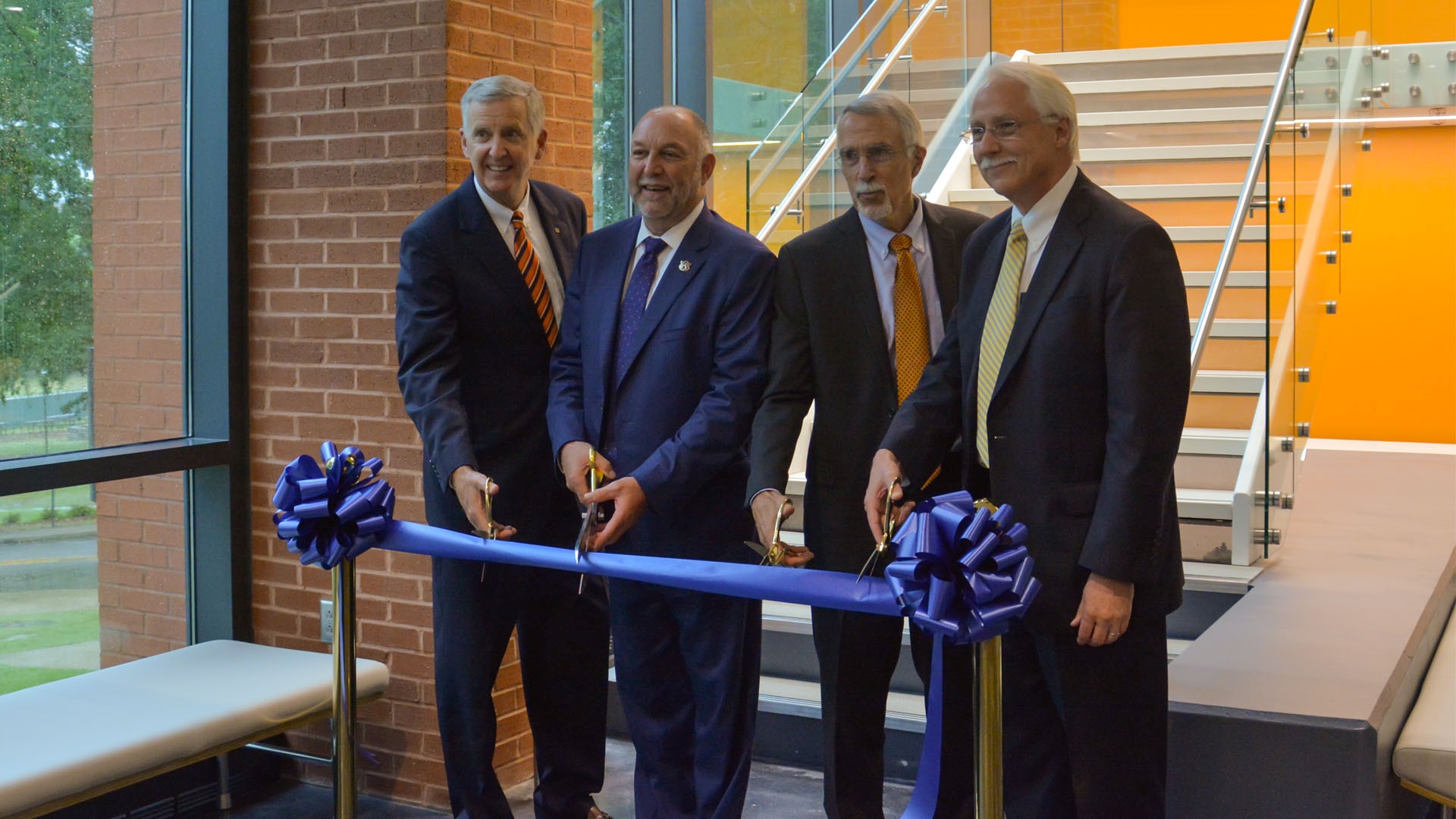 Official Ribbon Cutting Ceremony for the Leach Science Center