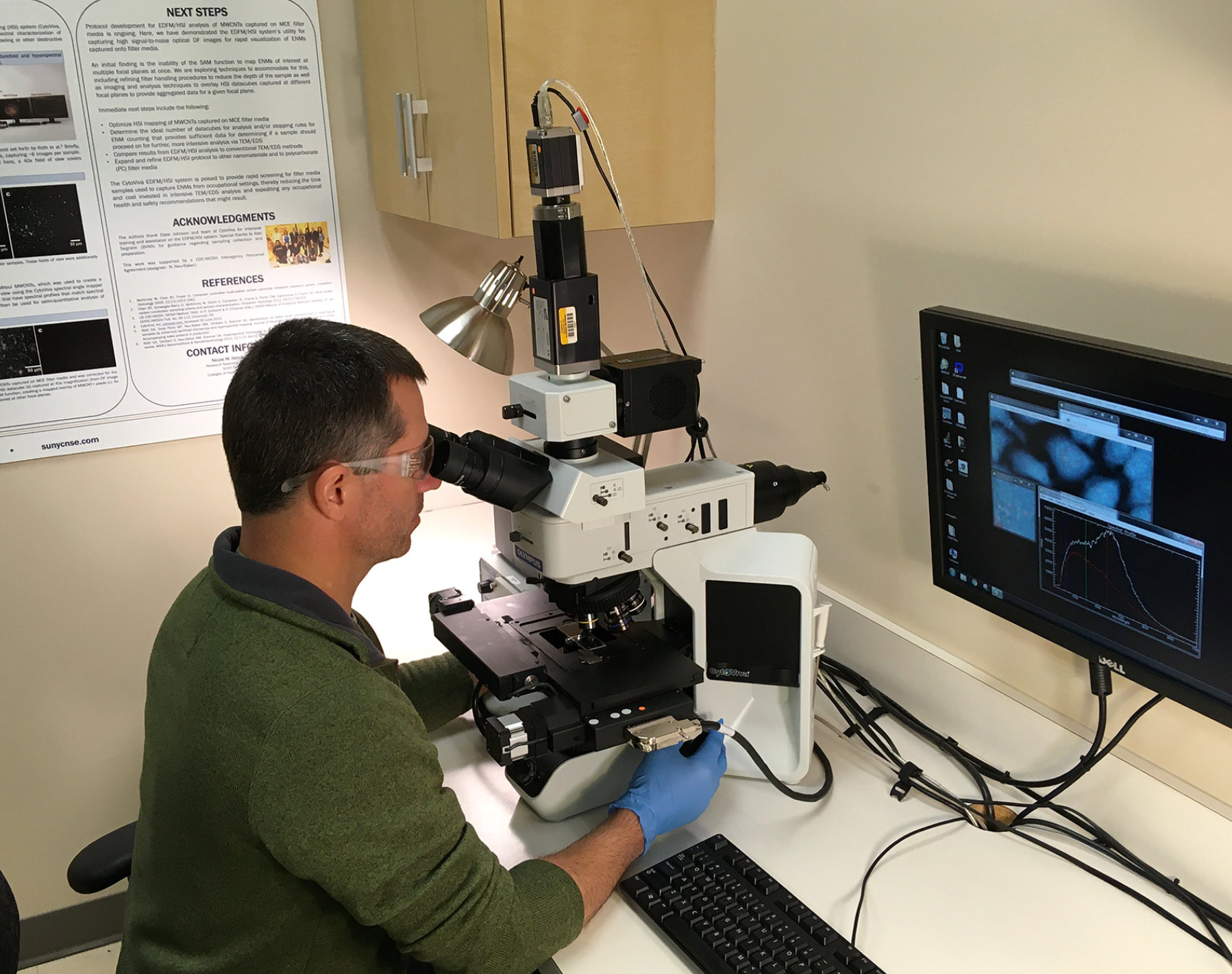 Auburn-developed Microscope Technology Finds Use on COVID-19 Battlefront