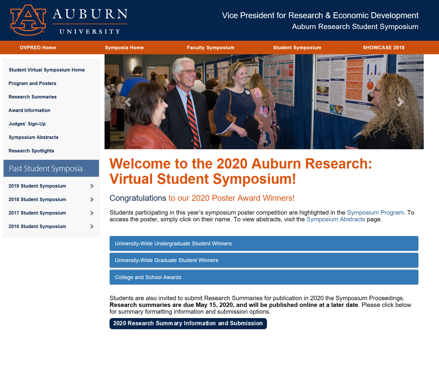 COSAM Students Excel in Virtual Research Fair