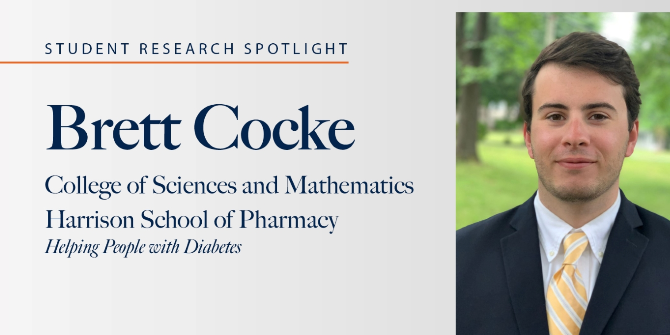 Student Research Spotlight - Brett Cocke