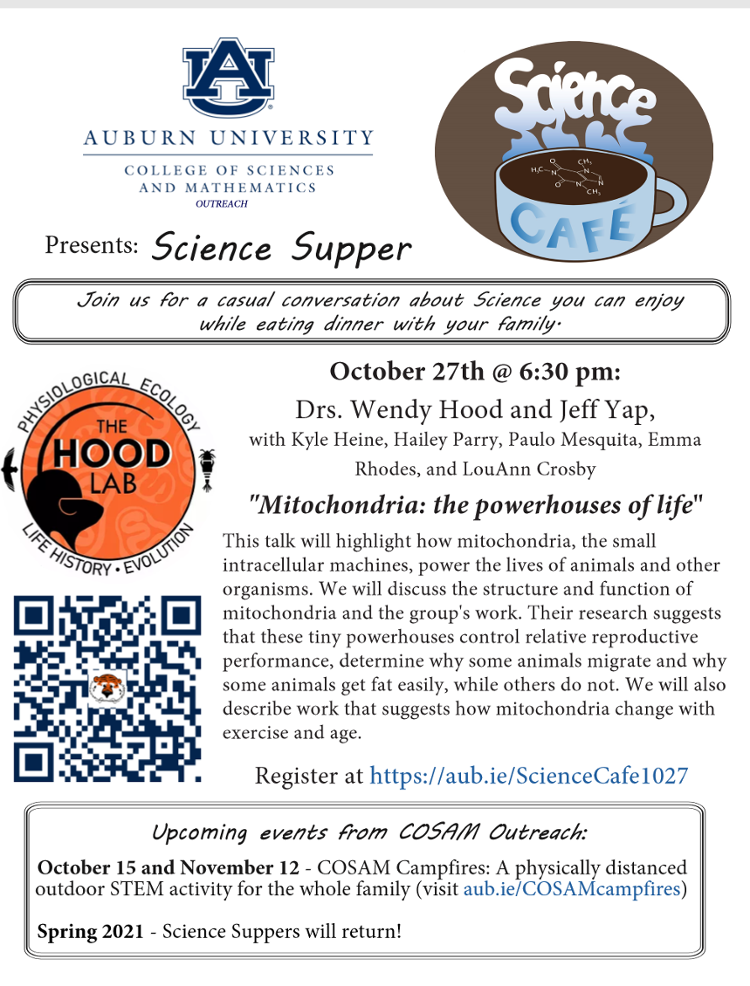 Science Supper - Mitochondria: The powerhouses of life