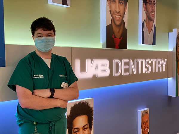 Dental student tapped for out-of-the-box role 