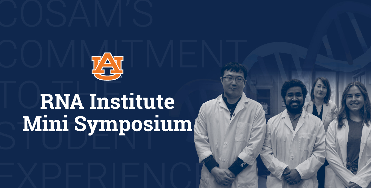 Three students elevated their graduate experience at RNA Institute Mini Symposium