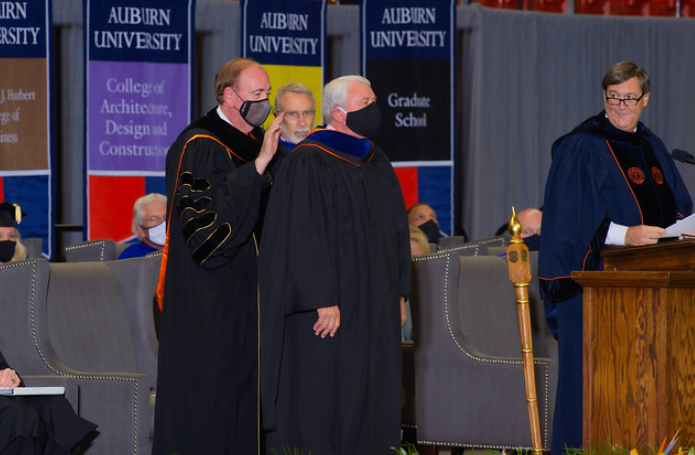 Ralph Jordan Jr. awarded honorary doctorate of science degree
