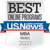 Best Online Programs - US News and World Report - MBA Finance 2021