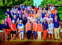 Women’s Philanthropy Board members gathered on campus in 2022.