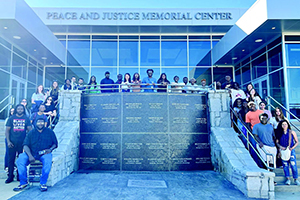 Auburn Students visiting the National Memorial for Peace and Justice