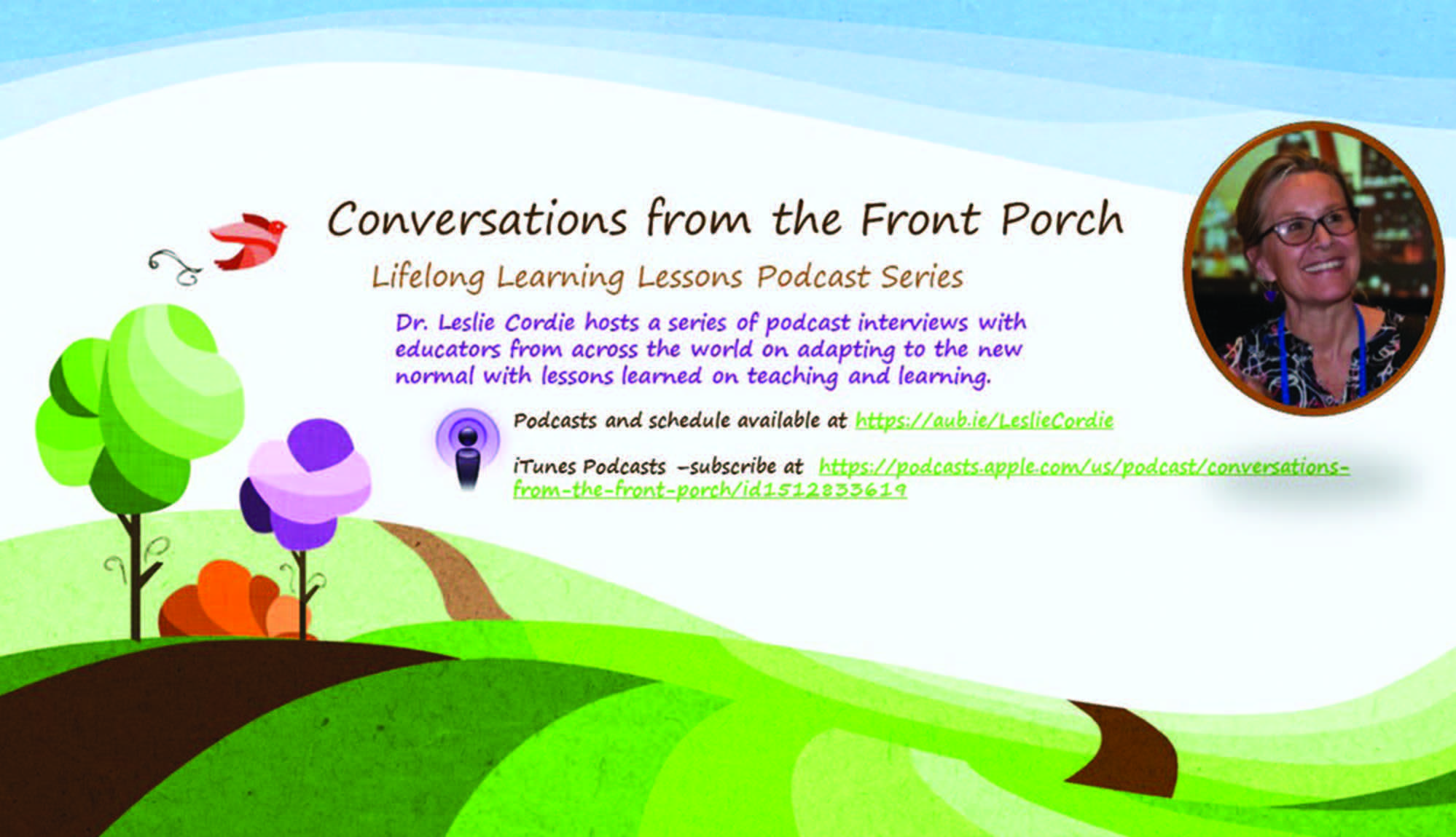 Conversations from the front porch - slide from powerpoint