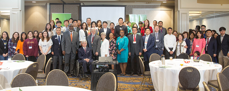 Group photo of all in attendance at the Korean American Grassroots Conference.