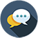 Icon of chat bubbles